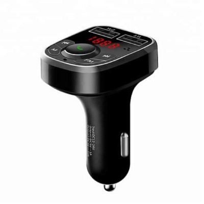 Bluetooth 2 Port USB Car Charger Universal Dual USB Car Charger Adapter for Smart phone  Tablet